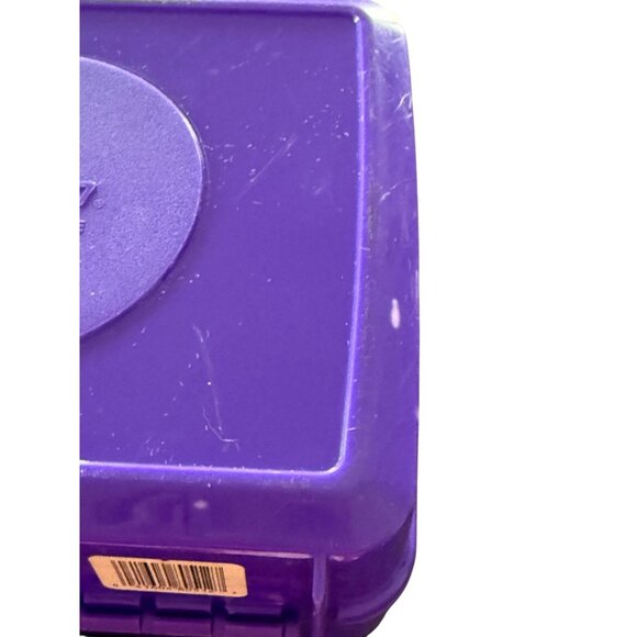Vintage Aladdin Sesame Street Purple Plastic Lunchbox Big Bird Cookie Monster - Picture 8 of 11